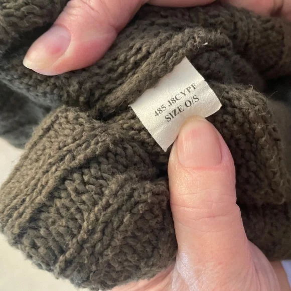 BLUE FISH Olive Cotton Sweater Jacket - Picture 11 of 14